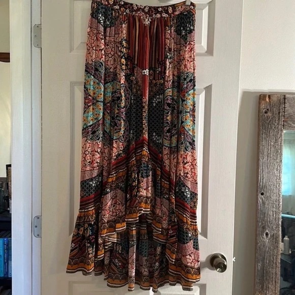 EUC SZ12 Bhanuni By Jyoti anthropologie skirt - Picture 1 of 11